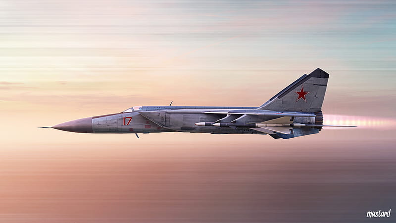 Art, MiG 25, HD wallpaper