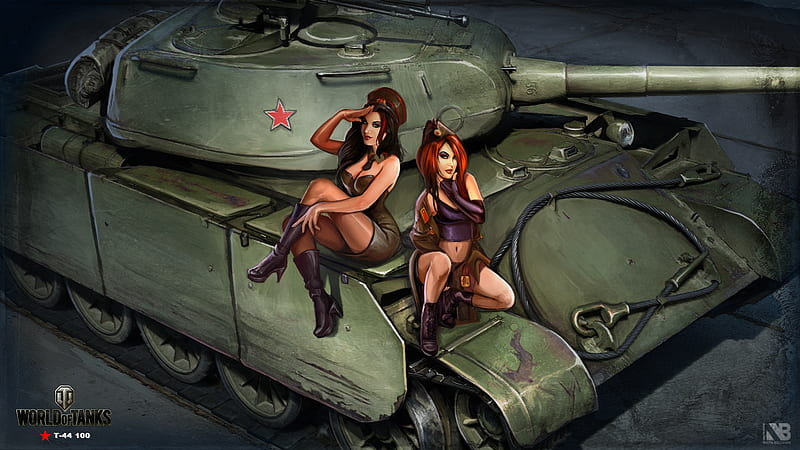 Girls in World of Tanks, Girls, Video, World, Tanks, HD wallpaper