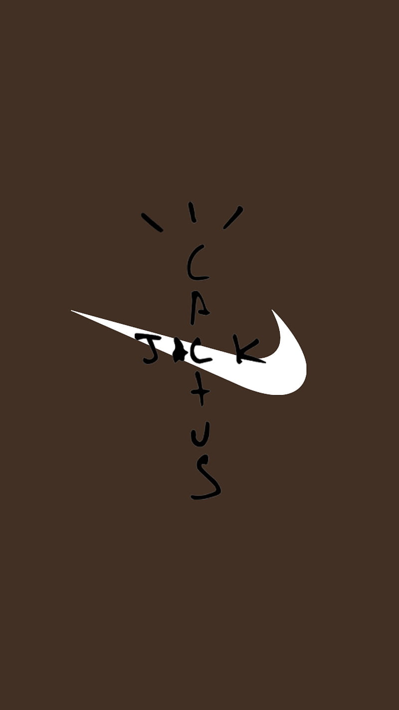 Cactus Jack x Nike, logo, brand, travis scott, HD phone wallpaper