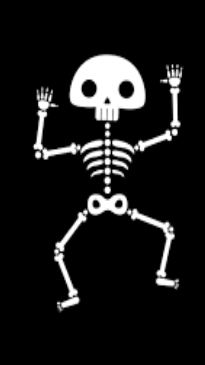 Skeleton Logo Hd Phone Wallpaper Peakpx