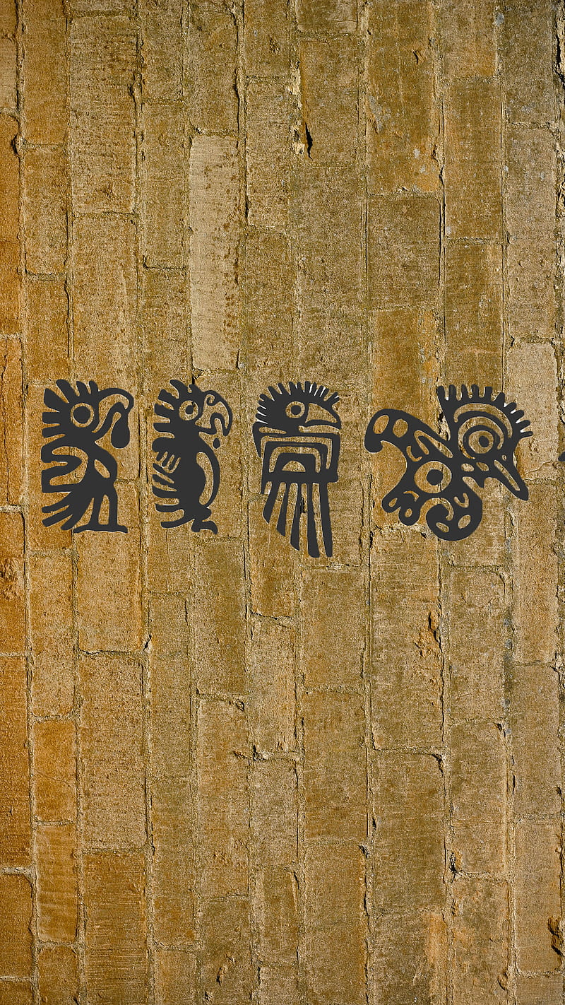 aztec ornaments 2, america, ethnic, maya, mexico, native, spiritual, texture, HD phone wallpaper