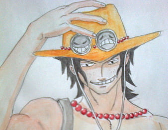 How to Draw Ace  Step by Step  One Piece  YouTube