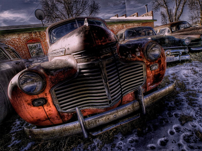 *** Very old car ***, historyczny, stary, samochody, gruchot, HD wallpaper