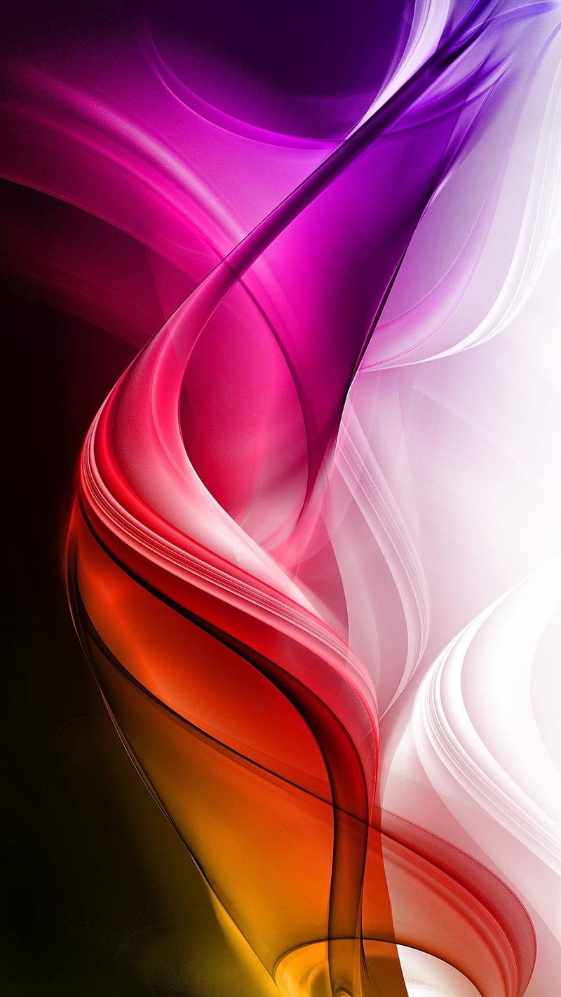 abstract, background, colors, waves, HD phone wallpaper