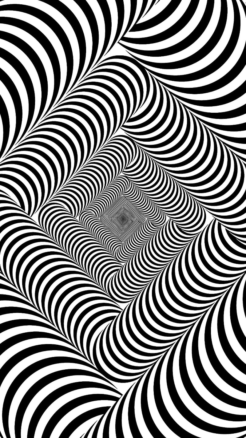 Optical illusion, hurt, your, eyes, keep, distance, HD phone wallpaper |  Peakpx