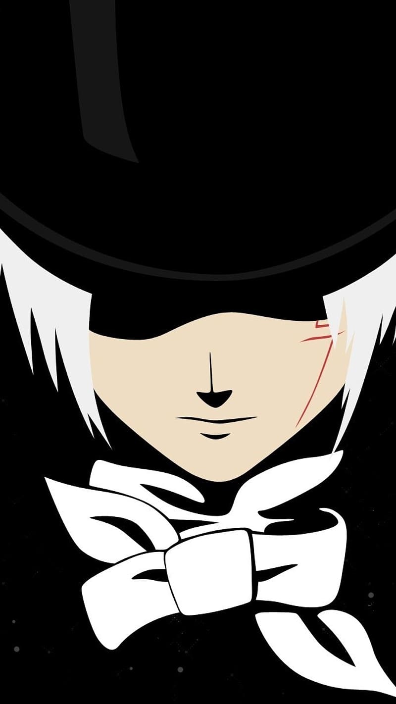 Black Hat Anime - This boy was born for social distancing