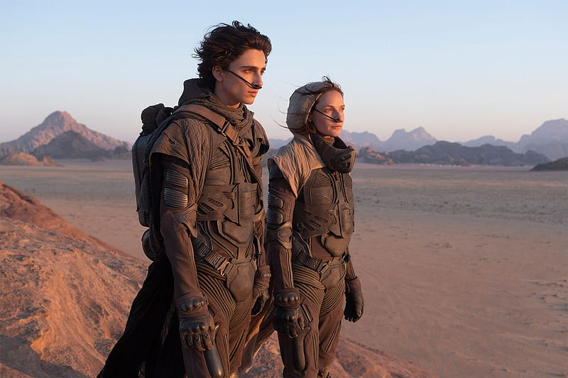 Movie, Dune (2021), Rebecca Ferguson, Timothée Chalamet, HD wallpaper