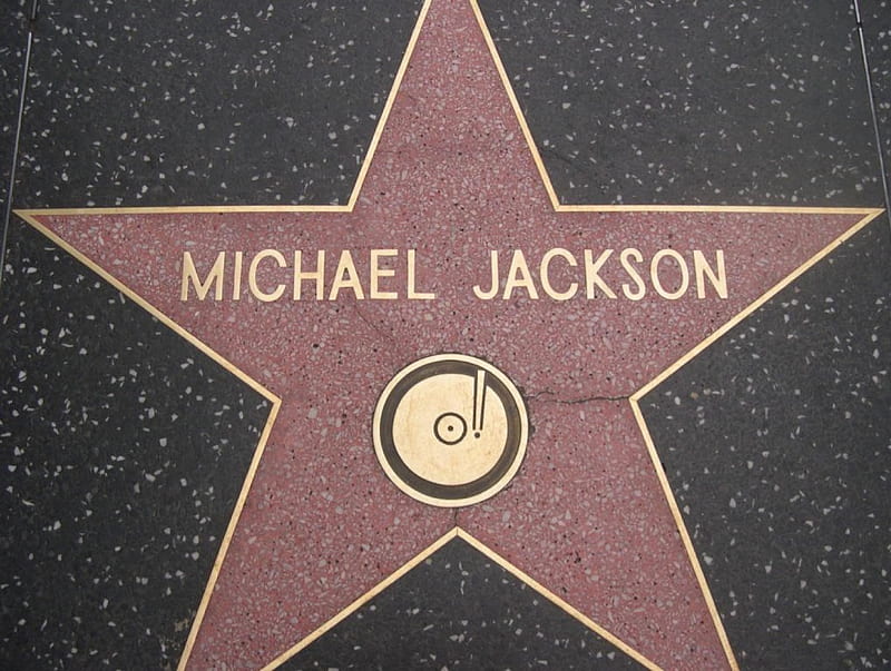 Michael Jackson: Hollywood Walk Of fame, michael jackson, wacko jacko, mj, hollywood walk of fame, walk of fame, HD wallpaper