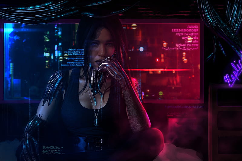 Dark Cyberpunk 1080P, 2K, 4K, 5K HD wallpapers free download