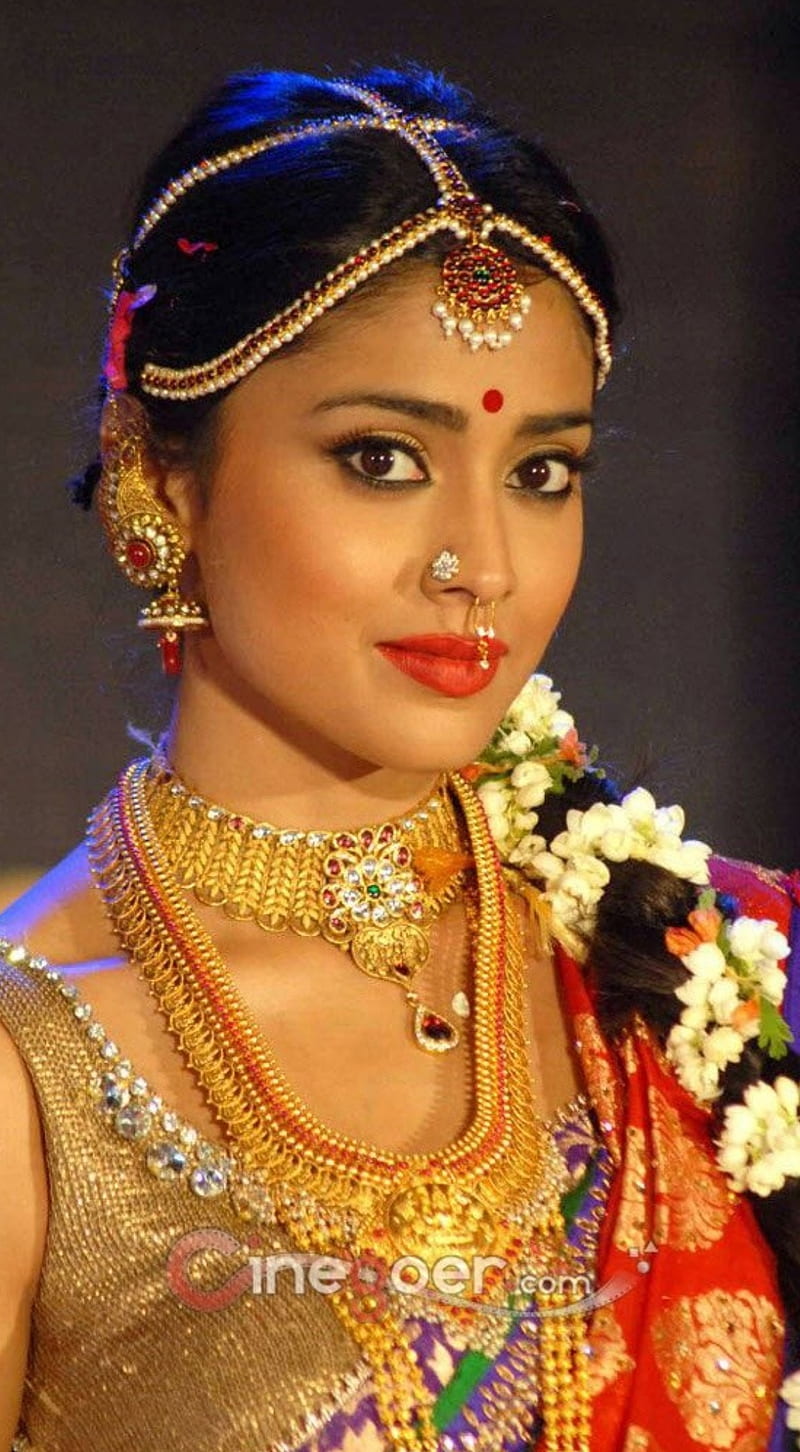 Shreya Sharan, actress, telugu, HD phone wallpaper