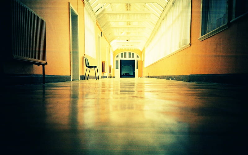 Empty Entrance Hall Amazing Lomo Lomography, HD wallpaper