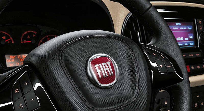 2015 Fiat Doblo - Interior Steering Wheel , car, HD wallpaper