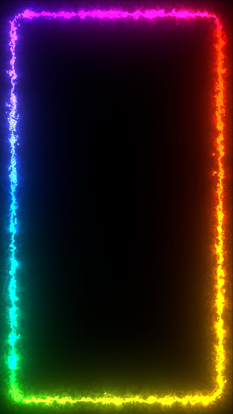 Ghost Rainbow Frame, Frames, abstract, art, black, blue, border, borders, clouds, color, colorful, colors, dark, darkness, desenho, edge, edges, electric, electro, fog, green, orange, pink, purple, red, round, rounded, side, sides, smoke, steam, ultraviolet, violet, yellow, HD phone wallpaper