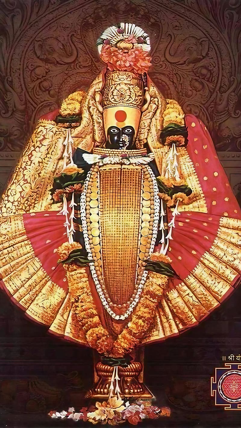 Tulja Bhavani, tulja devi, lord, god, bhakti, devtional, HD phone wallpaper