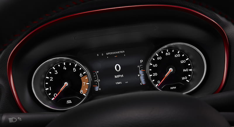 2017 Jeep Compass Trailhawk - Instrument Cluster , car, HD wallpaper