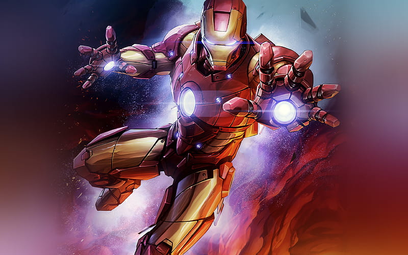 Ironman, hero, marvel, art, HD wallpaper | Peakpx