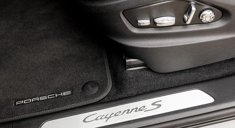 2020 Porsche Cayenne S Coupé (Color: Quarzite Grey Metallic) - Door Sill , car, HD wallpaper
