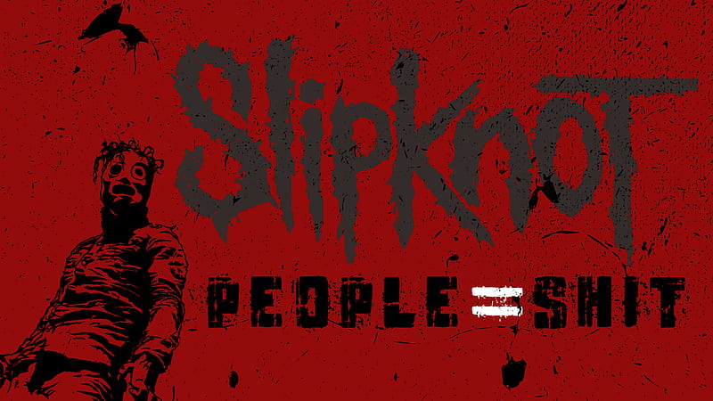 Slipknot Corey Taylor In Red Background Music, HD wallpaper