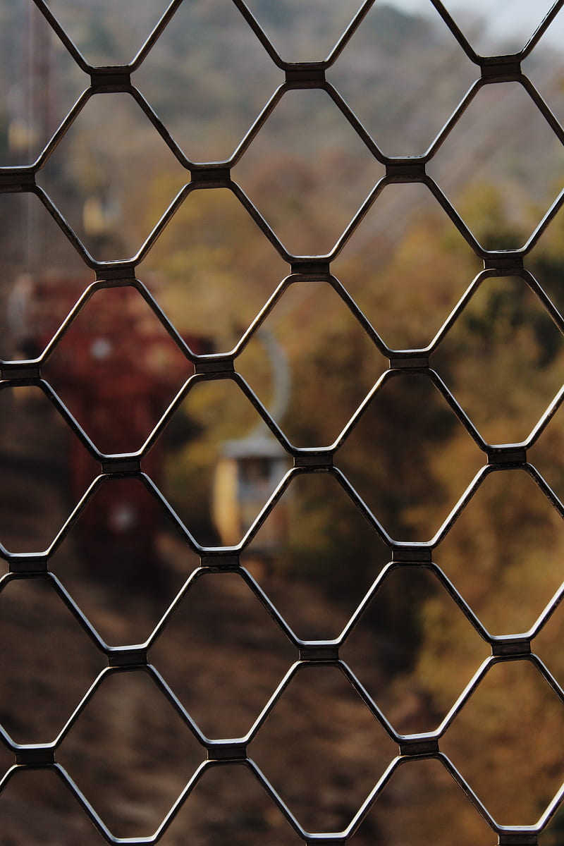 mesh, fence, fencing, motion blur, plexus, HD phone wallpaper