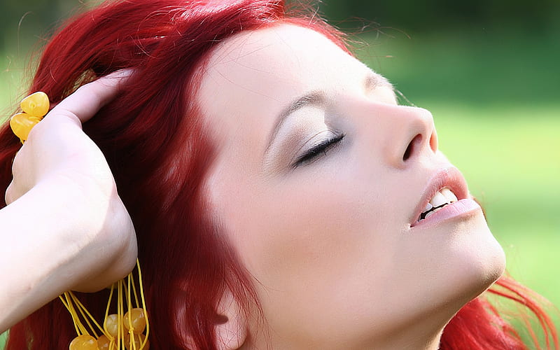 2k Free Download Ariel Piper Fawn Babe Czech Model Red Head Lady Woman Hd Wallpaper 