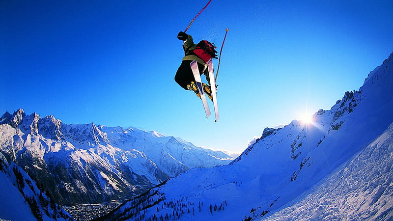 SKIING winter snow ski mountains background [] for your , Mobile & Tablet. Explore Ski Mountain . Winter Mountains , Ski Resort , Skiing Background, Awesome Ski, HD wallpaper