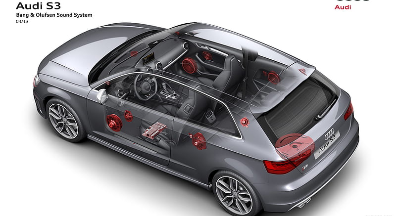 2014 Audi S3 Bang & Olufsen Sound System , car, HD wallpaper