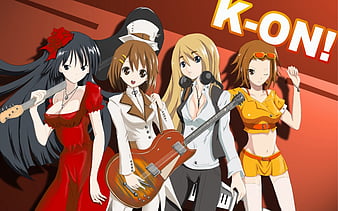 K-on., sweet, nice, anime, hot, anime girl, long hair, pink, hot anime,  k-on, HD wallpaper | Peakpx