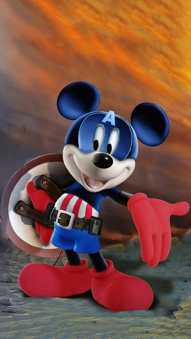 Mickey Mouse, disney, HD phone wallpaper