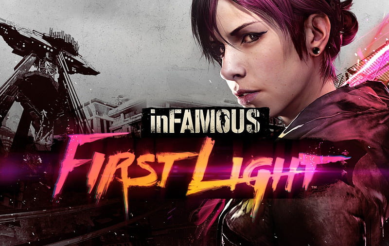 First Light, inFAMOUS First Light, Neon, inFAMOUS, PS4, Fetch, HD wallpaper