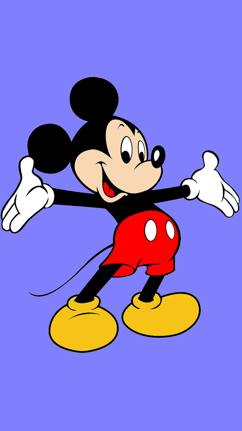 Mickey Mouse, cartoon, character, film, logo, star, tv, HD phone wallpaper  | Peakpx