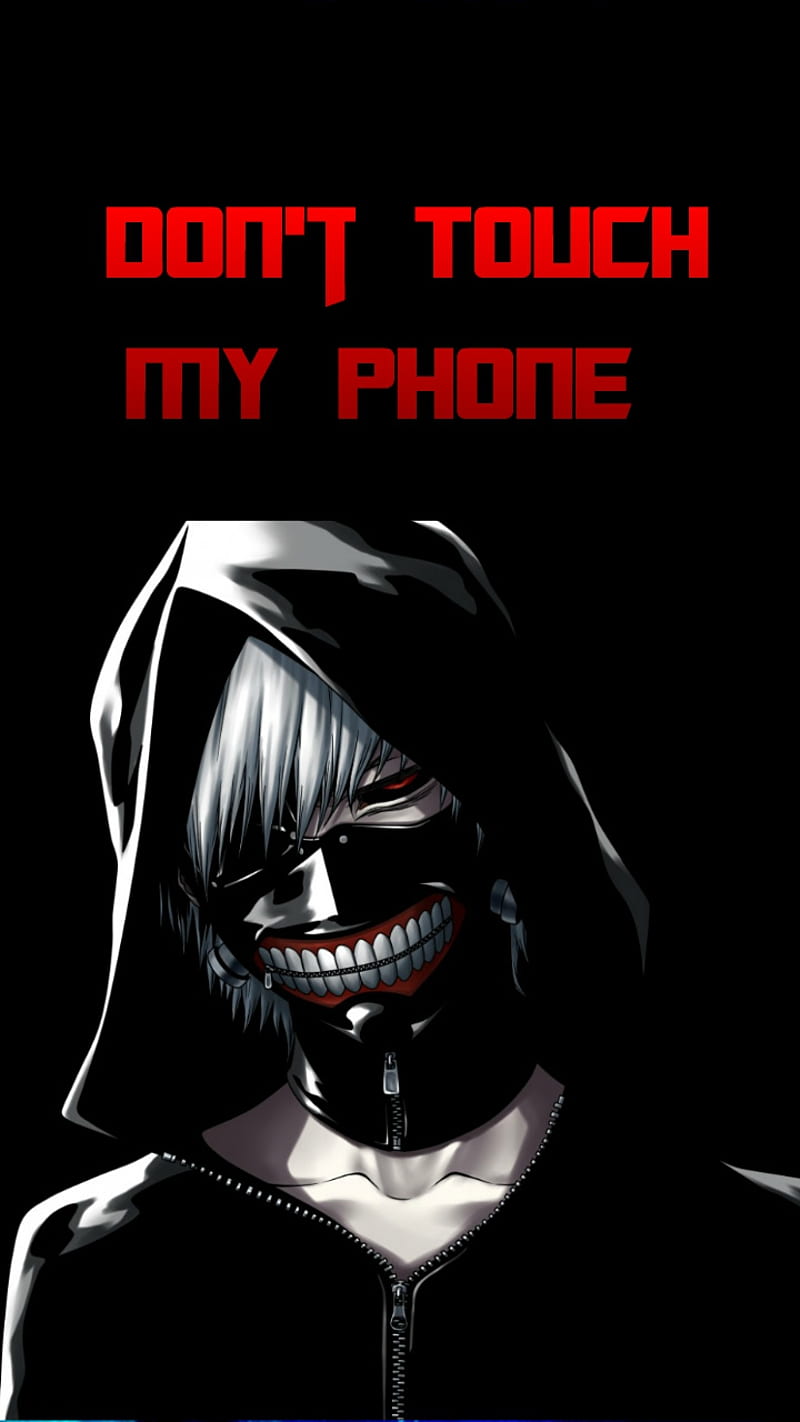 Dont Touch My Phone - Anime Girl Wallpaper Download