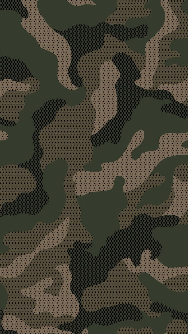 Camouflage Wallpaper 10m | Bedroom | Army | Decor