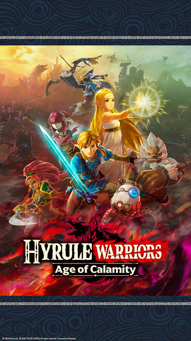 Hyrule Warriors AoC, age of calamity, games, link, my nintendo, nintendo, nintendo switch, nintendo wii u, the legend of zelda, zelda, HD phone wallpaper