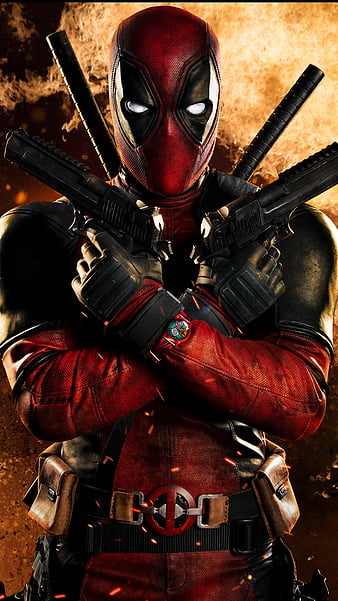 750x1334 Deadpool With Two Guns 4k iPhone 6, iPhone 6S, iPhone 7 HD 4k  Wallpapers, Images, Backgrounds, Photos and Pictures