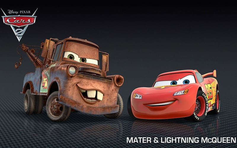 Car, Movie, Cars 2, Mater (Cars), Lightning Mcqueen, HD wallpaper