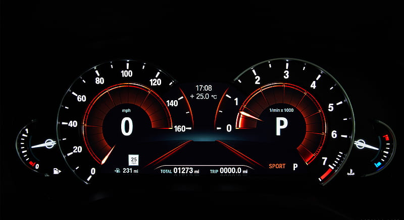 2019 BMW X4 xDrive30i - Digital Instrument Cluster , car, HD wallpaper
