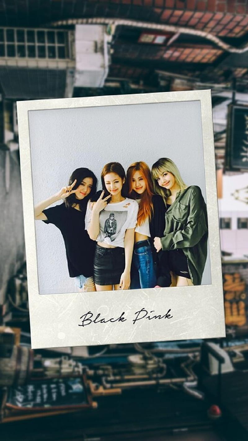 BLACKPINK, lisa, rose, jisoo, jennie, black, pink, k pop, HD phone wallpaper