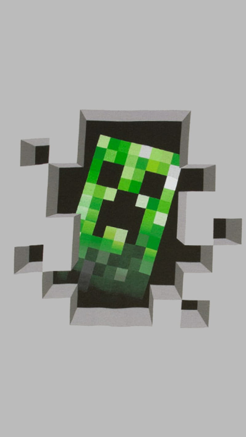 Minecraft Warning Android Creeper Electronica Minecraft Hd Mobile Wallpaper Peakpx