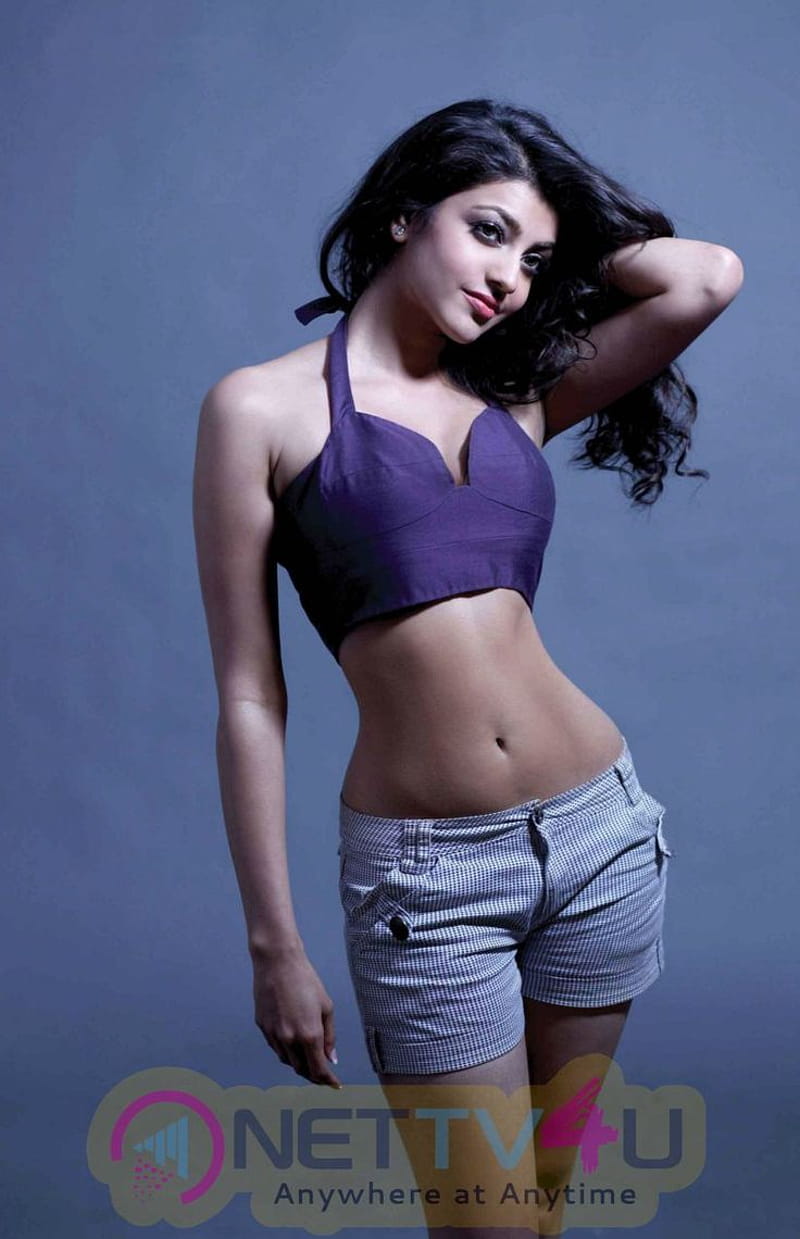 Kajal Agarwal Hot Thighs And White Panty View - Actress Album