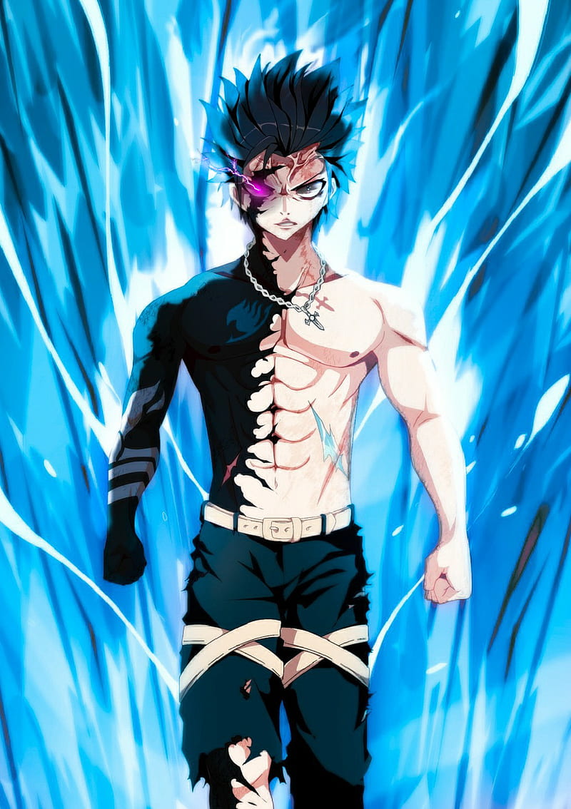 Gray Fullbuster, fairy tail, natsu, HD phone wallpaper