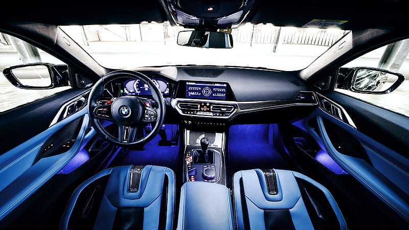 BMW M4 Coupé Interior, HD wallpaper