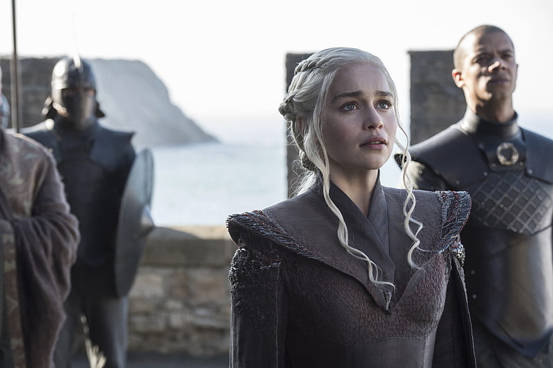 Game Of Thrones Season 7 Daenerys Targaryen, game-of-thrones-season-7, game-of-thrones, tv-shows, daenerys-targaryen, HD wallpaper