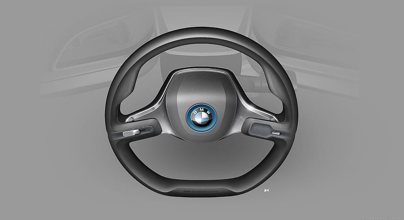 2015 BMW i Vision Future Interaction Concept - Design Sketch , car, HD wallpaper