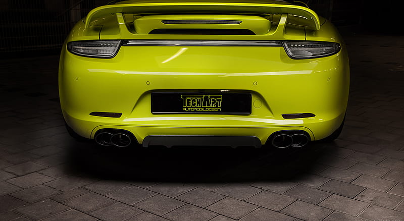 2015 TECHART Porsche 911 Targa 4 - Rear Bumper , car, HD wallpaper