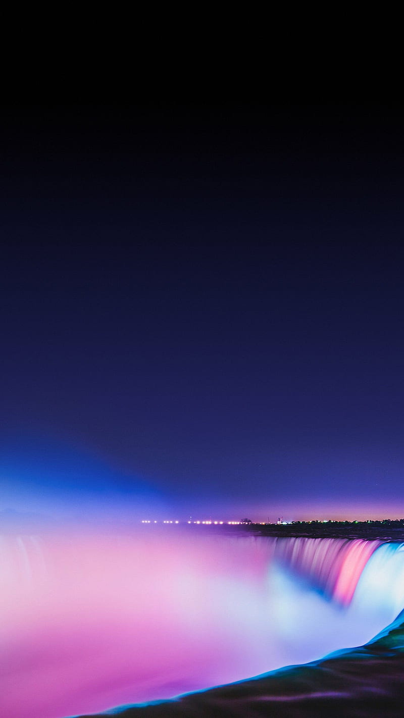 Niagara falls, do, edge, fog, force, horizon, light, mare, over, HD phone wallpaper