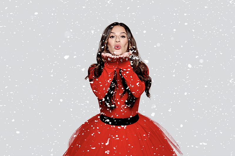 Lea Michele Christmas In The City Album hoot, lea-michele, music, girls, hoot, HD wallpaper
