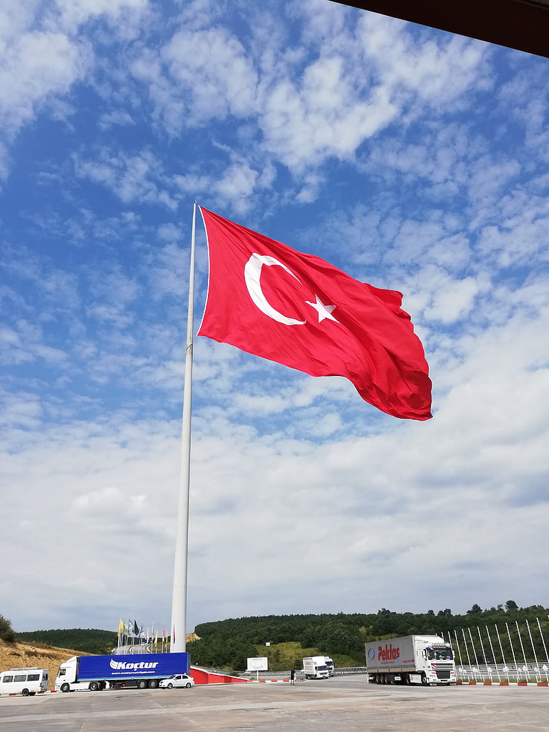 Turkey Flag, army, flags, port, turk, turkish, HD phone wallpaper
