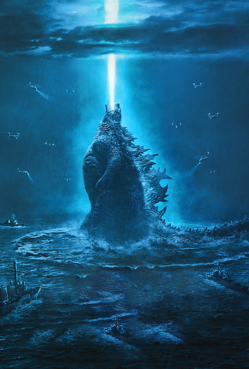 Godzilla: King of the Monsters (Textless Poster) - godzilla king of the monsters post. Godzilla , Godzilla tattoo, Godzilla, Godzilla Movie, HD phone wallpaper