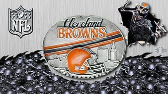 Graffiti Wizard-Browns, Cleveland Browns Background, NFL Cleveland Browns  Background, HD wallpaper