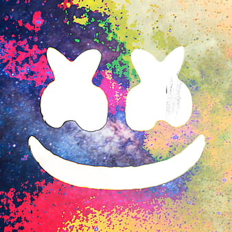 HD marshmello-colorful wallpapers | Peakpx